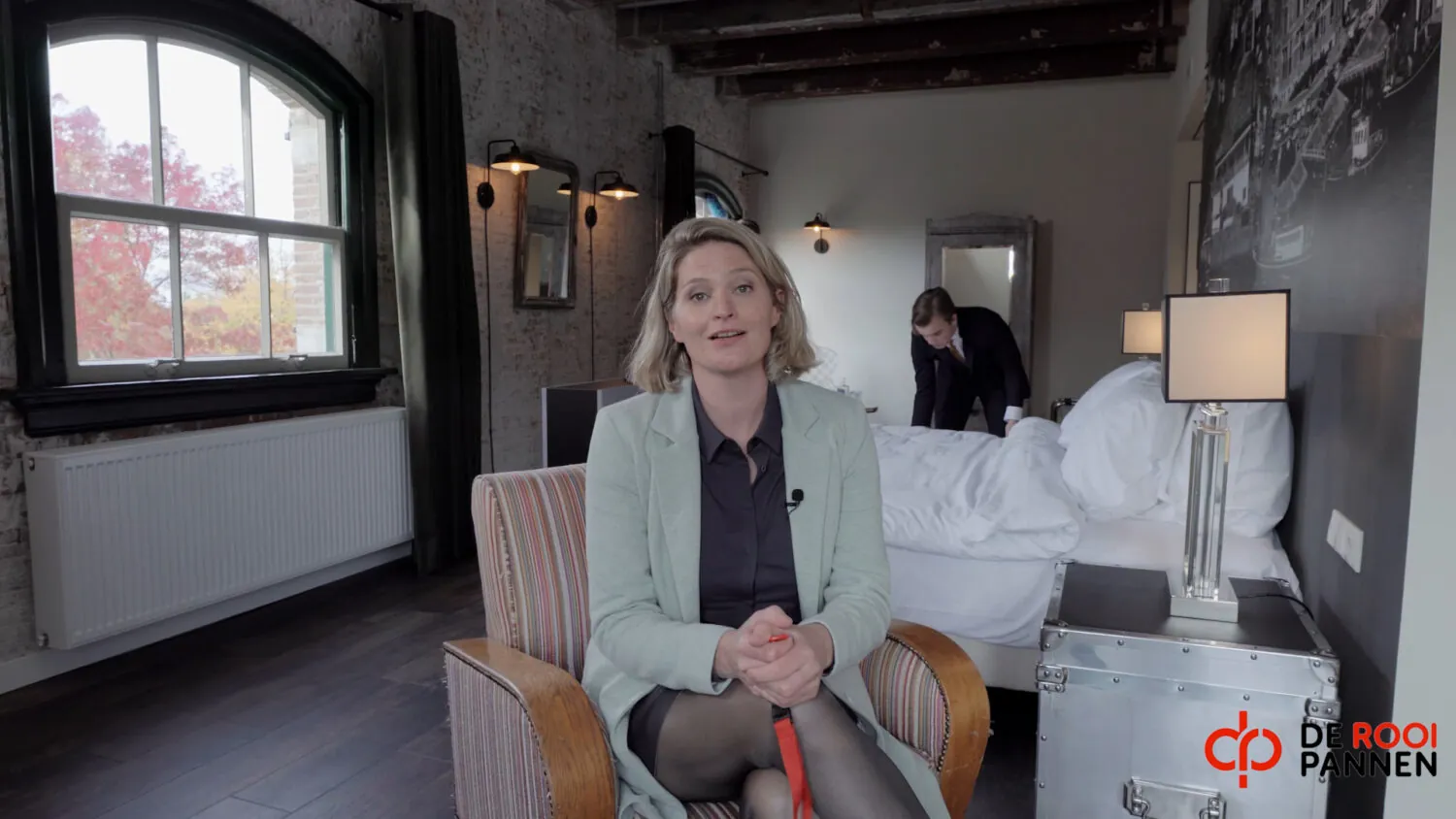 Interviewopname voor een educatieve video